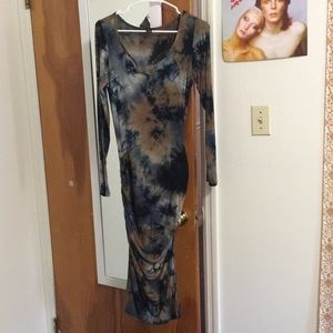 Midi body fit dress